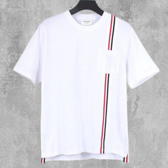 Thom Browne Men's White Short Sleeve - Picture 1 of 4